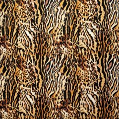 Printed Crafty Cotton Fabric Animal Skin, Tiger