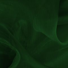 Discover Direct - Crystal Organza Dress Fabric, Bottle Green