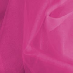 Discover Direct - Crystal Organza Dress Fabric, Hot Pink