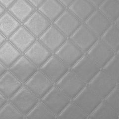 Discover Direct - PVC Faux Leatherette Trellis Silver