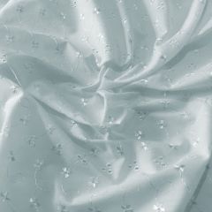 Discover Direct - Broderie Anglaise Dress Fabric, Sky Blue
