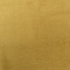 Bamboo Towelling Fabric Plain, Mustard